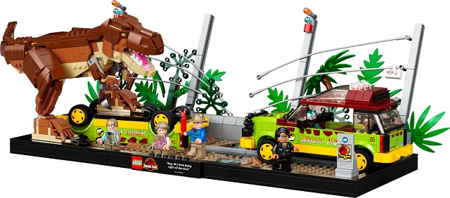 Lego, Set, Opened, Jurassic Park, T. Rex Breakout, 76956