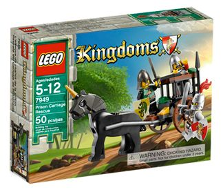 Lego, Set, Sealed, Kingdoms, Prison Carriage Rescue, 7949