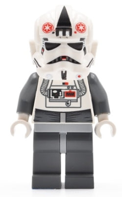 Lego, Minifigure, Star Wars, AT-AT Driver, Stormtrooper, Type 2, Helmet, SW0262