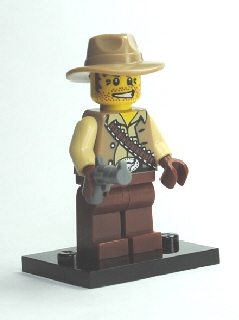 Lego, Minifigure, Collectible, Cowboy, Series 1, COL01-16