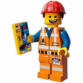 Lego, Minifigure, The Lego Movie, Emmet the Construction Worker, COLTLM-3