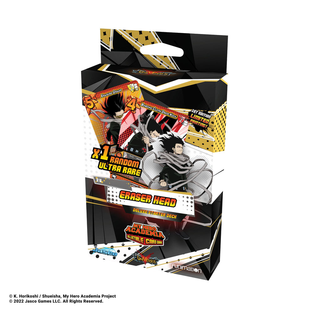 My Hero Academia, CCG, Heroes Clash, Eraser Head, Deluxe Starter Deck