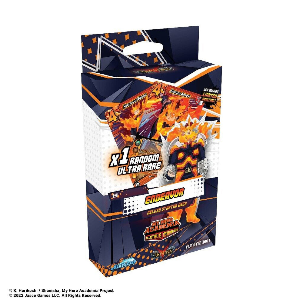 My Hero Academia, CCG, Heroes Clash Endeavor Deluxe Starter Deck