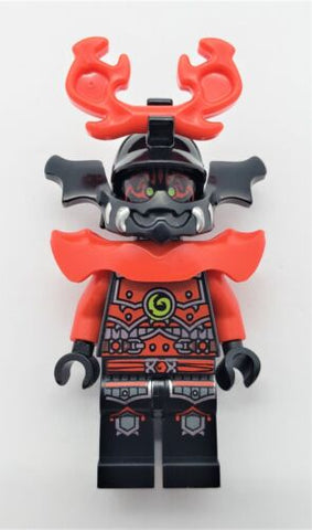 Lego, Minifigure, Ninjago, Stone Army Warrior, Red Face, NJO075