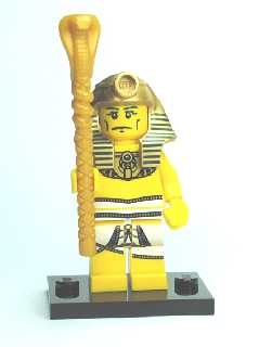 Lego, Minifigure, Collectible, Series 2, Pharaoh, COL02-16