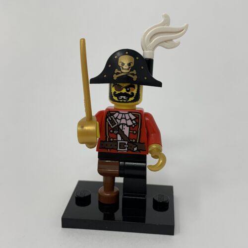 Lego, Minifigure,  Collectible Series 8, Pirate Captain, COL08-15