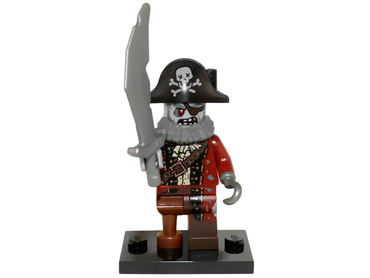 Lego, Minifigure, Collectible, Series 14, Zombie Pirate, COL14-2