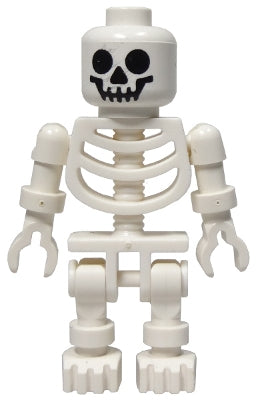 Lego, Minifigure,Skeleton, Basic Skull, GEN001