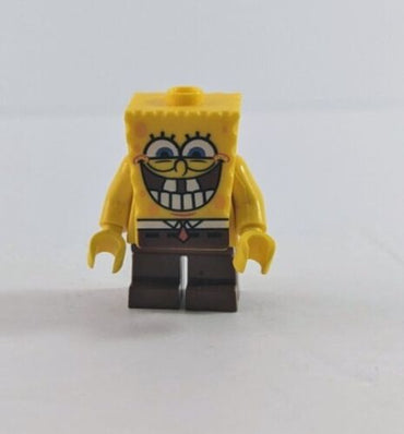 Lego, Minifigure, SpongeBob SquarePants, Grin with Bottom Teeth, Bob021