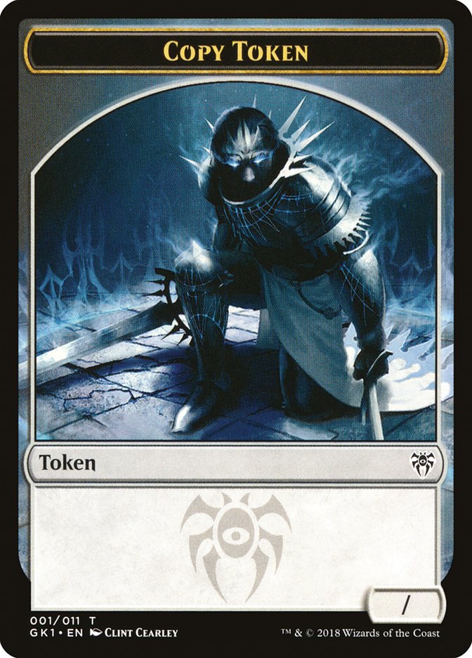 Horror Double-Sided Token [Guilds of Ravnica Guild Kit Tokens]