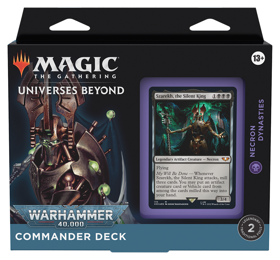 Warhammer 40,000 - Commander Deck (Necron Dynasties)