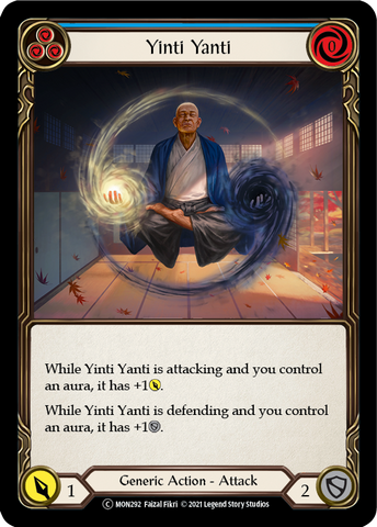 Yinti Yanti (Blue) [U-MON292-RF] (Monarch Unlimited)  Unlimited Rainbow Foil