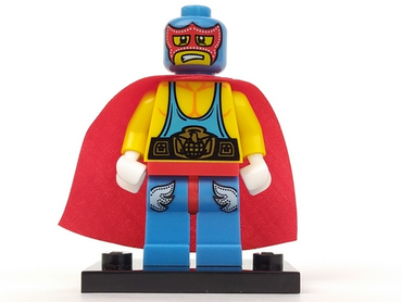 Lego, Minifigure, Series 1, Super Wrestler, COL01-10