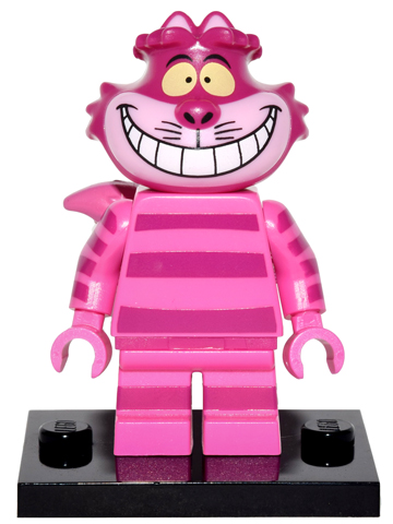 Lego, Minifigure, Collectible, Disney, Series 1, Cheshire Cat, COLDIS-8