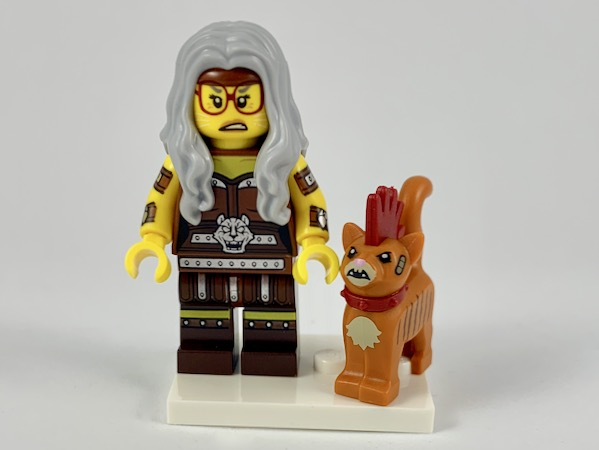 Lego, Minifigure, Collectible, The Lego Movie 2, Sherry Scratchen-Post & Scarfield, COLTLM2-6