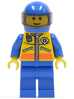 Lego, Minifigure, City, Coast guard, Helicopter Pilot, CTY0071