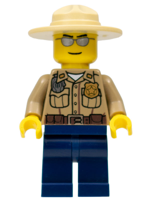 Lego, Minifigure, City, Town, Forest Police, CTY0260