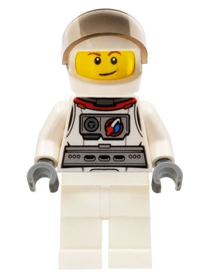 Lego, Minifigure, City, Space Port, Test Plane Pilot, CTY0569