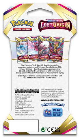 Sword & Shield: Lost Origin - Sleeved Booster Pack