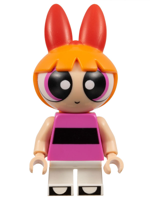 Lego, Minifigure, Dimensions, Powerpuff Girl, Blossom, SH092