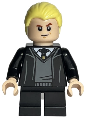 Lego, Minifigure, Harry Potter, Draco Malfoy, Hogwarts Robe, Black Tie, HP321