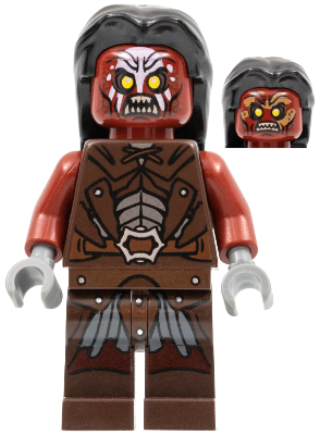 Lego, Minifigure, Lord of the Rings, The Hobbit, Uruk-hai, LOR006