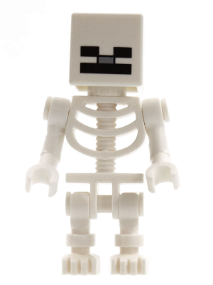 Lego, Minifigure, Minecraft, Skeleton, MIN011