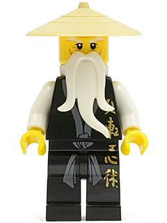 Lego, Minifigure, Ninjago, The Golden Weapons, Wu Sensei, NJO026