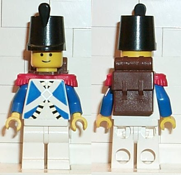 Lego, Minifigure, Pirates, Imperial Soldier with Pack, PI061