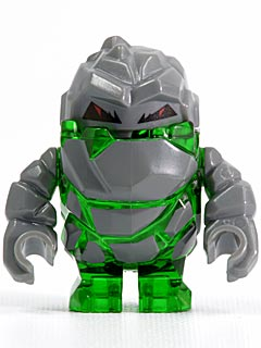 Lego, Minifigure, Power Miners, Rock Monster, Boulderax, PM001