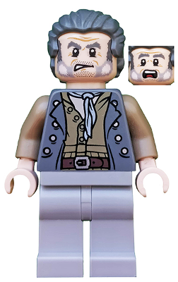 Lego, Minifigure, Pirates of the Caribbean, Joshamee Gibbs, POC017