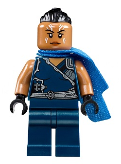 Lego, Minifigure, Marvel, Valkyrie, Dark Blue Suit, SH407