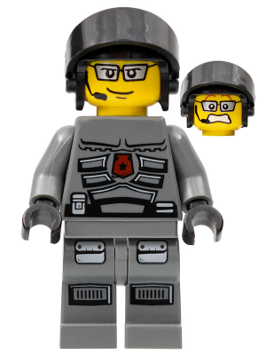 Lego, Minifigure, Space Police III, Space Police Officer I, SP094