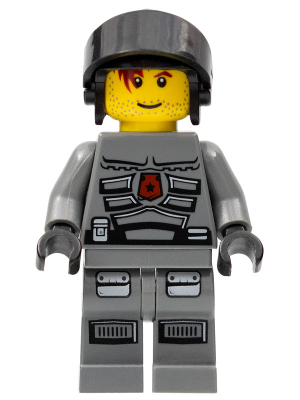 Lego, Minifigure, Space Police III, Space Police Officer III, SP098