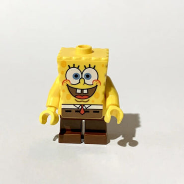 Lego, Minifigure, SpongeBob SquarePants, Basic "I'm Ready", Bob001