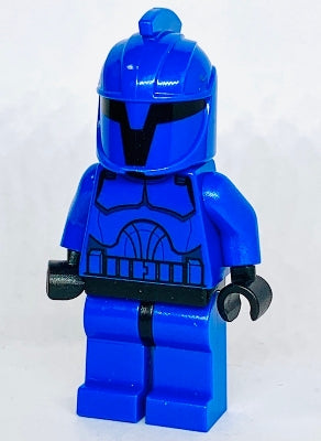 Lego, Minifigure, Star Wars, Senate Commando, Blue Clone Wars, SW0244