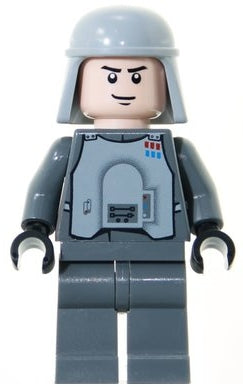 Lego, Minifigure, Imperial Officer with Battle Armor, Smirk, Lego Star Wars Minifigure, SW0261