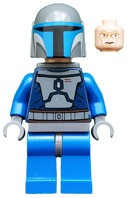 Lego, Minifigure, Star Wars, Mandalorian Death Watch Warrior, SW0296