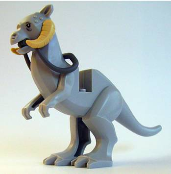 Lego, Minifigure, Star Wars, Animal, Tauntaun